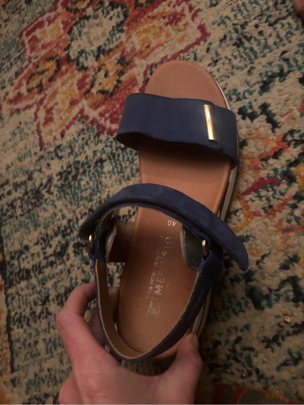 Mephisto comfortable and stylish Jeanie sandals size 40